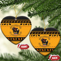 Americans Turkey Hunting Thanksgiving Christmas Ceramic Ornament Xmas Holiday Patterns - Wonder Print Shop