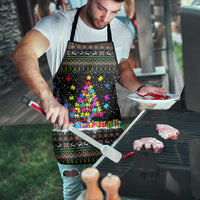 Autism Pine Christmas Apron Xmas Holiday Patterns - Wonder Print Shop