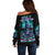 Buckle Up Buttercup Skull Witch Halloween Off Shoulder Sweater - Wonder Print Shop