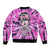 Fcks Cancer Skull Tie Dye Bomber Jacket - Wonder Print Shop