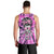 Fcks Cancer Skull Tie Dye Men Tank Top - Wonder Print Shop