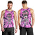 Fcks Cancer Skull Tie Dye Men Tank Top - Wonder Print Shop