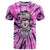 Fcks Cancer Skull Tie Dye T Shirt - Wonder Print Shop