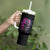 I Am The Storm Skull Rose Tumbler With Handle