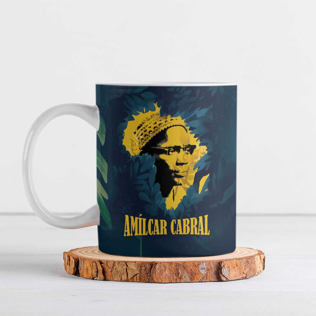 Amilcar Cabral Ceramic Mug Guinea-Bissau African National Liberation Leader - Cultural Resistance Tribute - Wonder Print Shop