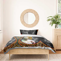 Amilcar Cabral Bedding Set African Map with Chains Freedom Theme Revolutionary Liberation Tribute - Wonder Print Shop