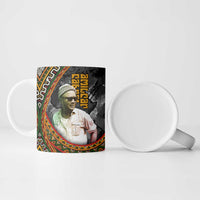 Amilcar Cabral Ceramic Mug African Map with Chains Freedom Theme Revolutionary Liberation Tribute - Wonder Print Shop
