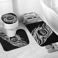I'm Coming to the Cottage Bathroom Set with Hand-Drawn Floral Pattern