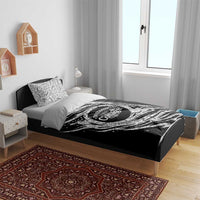 I'm Coming to the Cottage Bedding Set with Hand-Drawn Floral Pattern