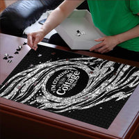 I'm Coming to the Cottage Puzzle with Hand-Drawn Floral Pattern
