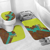 Quality Learning Center Bathroom Set with School Supply Doodle Pattern