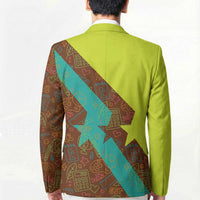 Quality Learning Center Blazer with School Supply Doodle Pattern