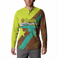 Quality Learning Center Button Sweatshirt with School Supply Doodle Pattern