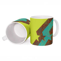 Quality Learning Center Ceramic Mug with School Supply Doodle Pattern