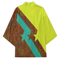 Quality Learning Center Kimono with School Supply Doodle Pattern
