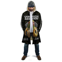 Chimpanzi Bananini Primate Cloak with 3D Wireframe Globe Pattern