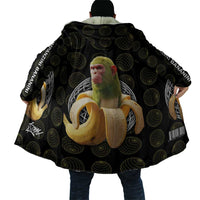 Chimpanzi Bananini Primate Cloak with 3D Wireframe Globe Pattern