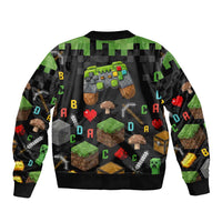 100 Days Level Unlocked Bomber Jacket Gaming 100 Days of School Boys