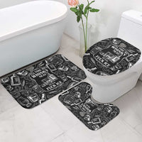 Whisky Neat Bathroom Set Vintage Bold Statement Design