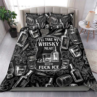 Whisky Neat Bedding Set Vintage Bold Statement Design
