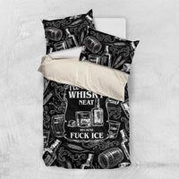 Whisky Neat Bedding Set Vintage Bold Statement Design