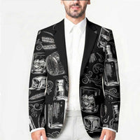 Whisky Neat Blazer Vintage Bold Statement Design