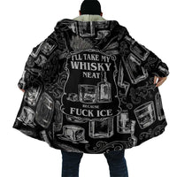 Whisky Neat Cloak Vintage Bold Statement Design