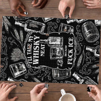 Whisky Neat Puzzle Vintage Bold Statement Design