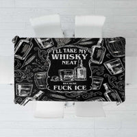 Whisky Neat Tablecloth Vintage Bold Statement Design