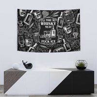 Whisky Neat Tapestry Vintage Bold Statement Design