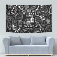 Whisky Neat Tapestry Vintage Bold Statement Design