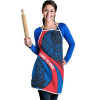 Faroe Islands Apron with Viking Warrior and Longship Design - Wonder Print Shop