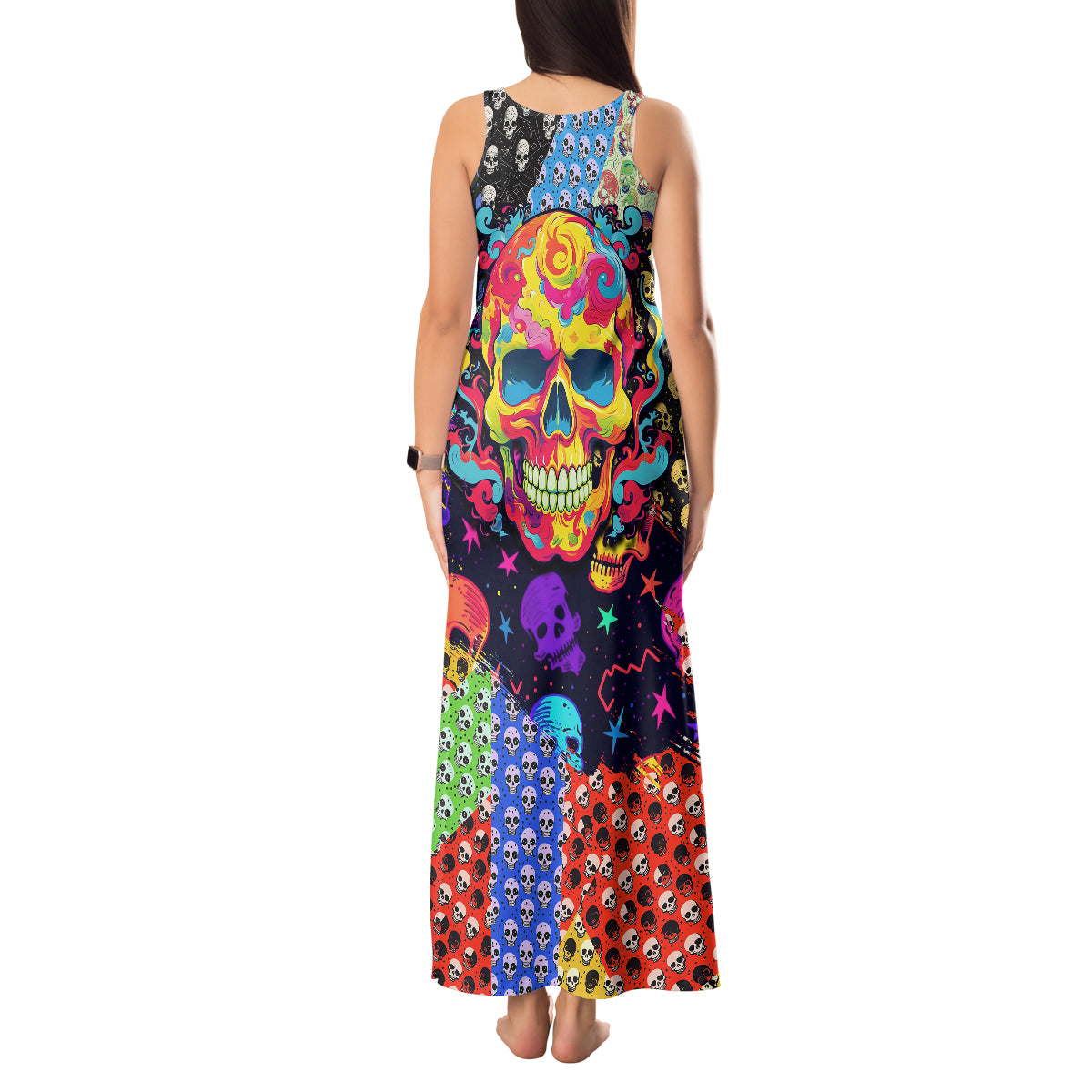 skull-pattern-tank-maxi-dress-colorful-skull-pattern-mix