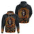 Halloween Skull Hoodie Pumpkin-Themed - Wonder Print Shop