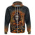 Halloween Skull Hoodie Pumpkin-Themed - Wonder Print Shop