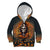 Halloween Skull Kid Hoodie Pumpkin-Themed - Wonder Print Shop