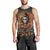 Halloween Skull Men Tank Top Pumpkin-Themed - Wonder Print Shop