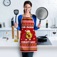Avo Merry Christmas Apron Xmas Holiday Patterns - Wonder Print Shop