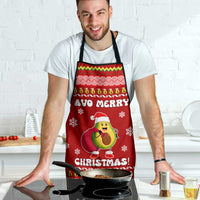 Avo Merry Christmas Apron Xmas Holiday Patterns - Wonder Print Shop