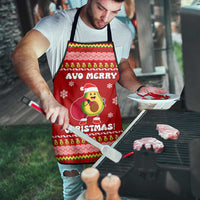 Avo Merry Christmas Apron Xmas Holiday Patterns - Wonder Print Shop
