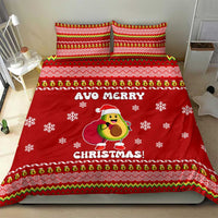 Avo Merry Christmas Bedding Set Xmas Holiday Patterns - Wonder Print Shop