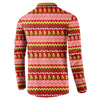 Avo Merry Christmas Button Sweatshirt Xmas Holiday Patterns - Wonder Print Shop