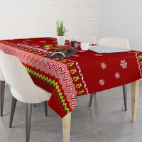 Avo Merry Christmas Tablecloth Xmas Holiday Patterns - Wonder Print Shop