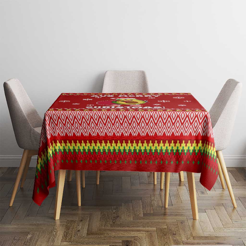Avo Merry Christmas Tablecloth Xmas Holiday Patterns - Wonder Print Shop