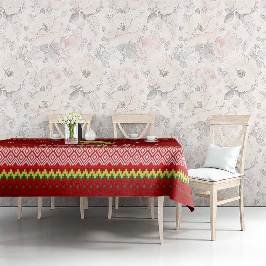 Avo Merry Christmas Tablecloth Xmas Holiday Patterns - Wonder Print Shop