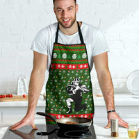 Awesome Firefighter Christmas Apron Xmas Holiday Patterns - Wonder Print Shop