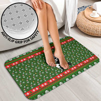 Awesome Firefighter Christmas Bathroom Set Xmas Holiday Patterns - Wonder Print Shop