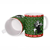 Awesome Firefighter Christmas Ceramic Mug Xmas Holiday Patterns - Wonder Print Shop