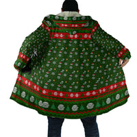 Awesome Firefighter Christmas Cloak Xmas Holiday Patterns - Wonder Print Shop