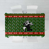 Awesome Firefighter Christmas Tablecloth Xmas Holiday Patterns - Wonder Print Shop